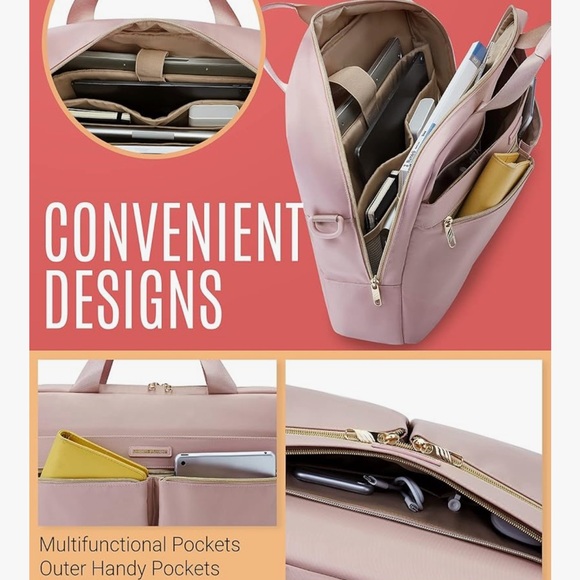 Pink Laptop Bag - Picture 2 of 10